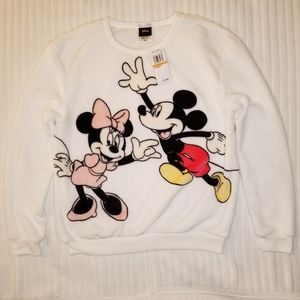 Disney Mickey & Minnie Fleece Long Sleeved - NEW!